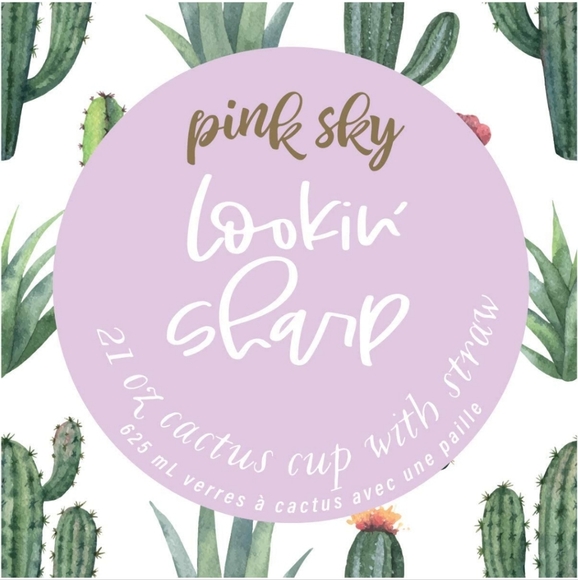 Pink Sky Purple Cactus Cup - Picture 2 of 9